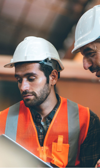 Buildng workers