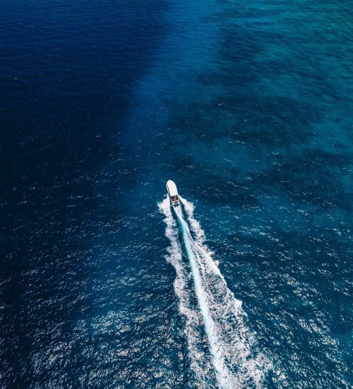 calabash caye turneffe atoll belize aerial