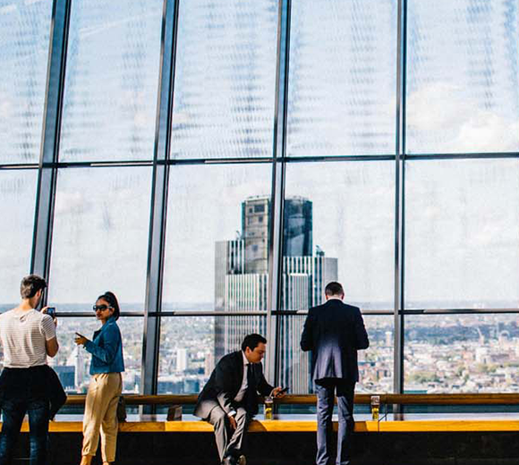 people glass building S1