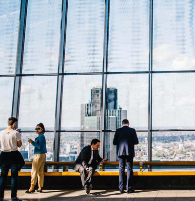 people glass building S1