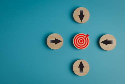 blue arrows one target