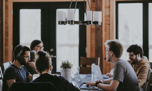 intergenerational business group solving project ML1