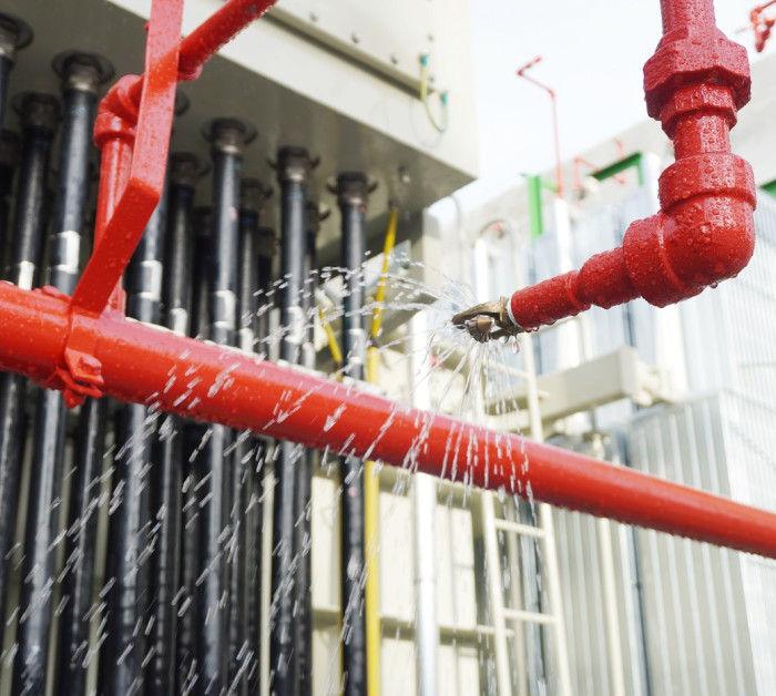 MAIN IMAGE water flowing fire hose reel nozzles