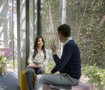porto office colleagues talking