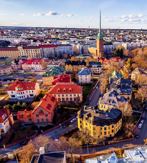 Helsinki aerial spring M2