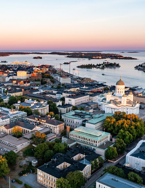 Helsinki aerial view S1