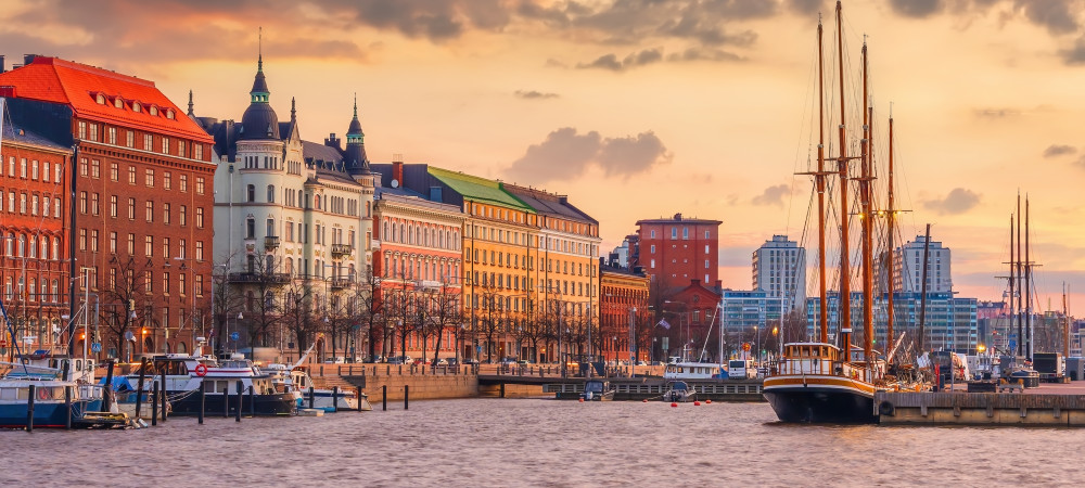 Helsinki skyline