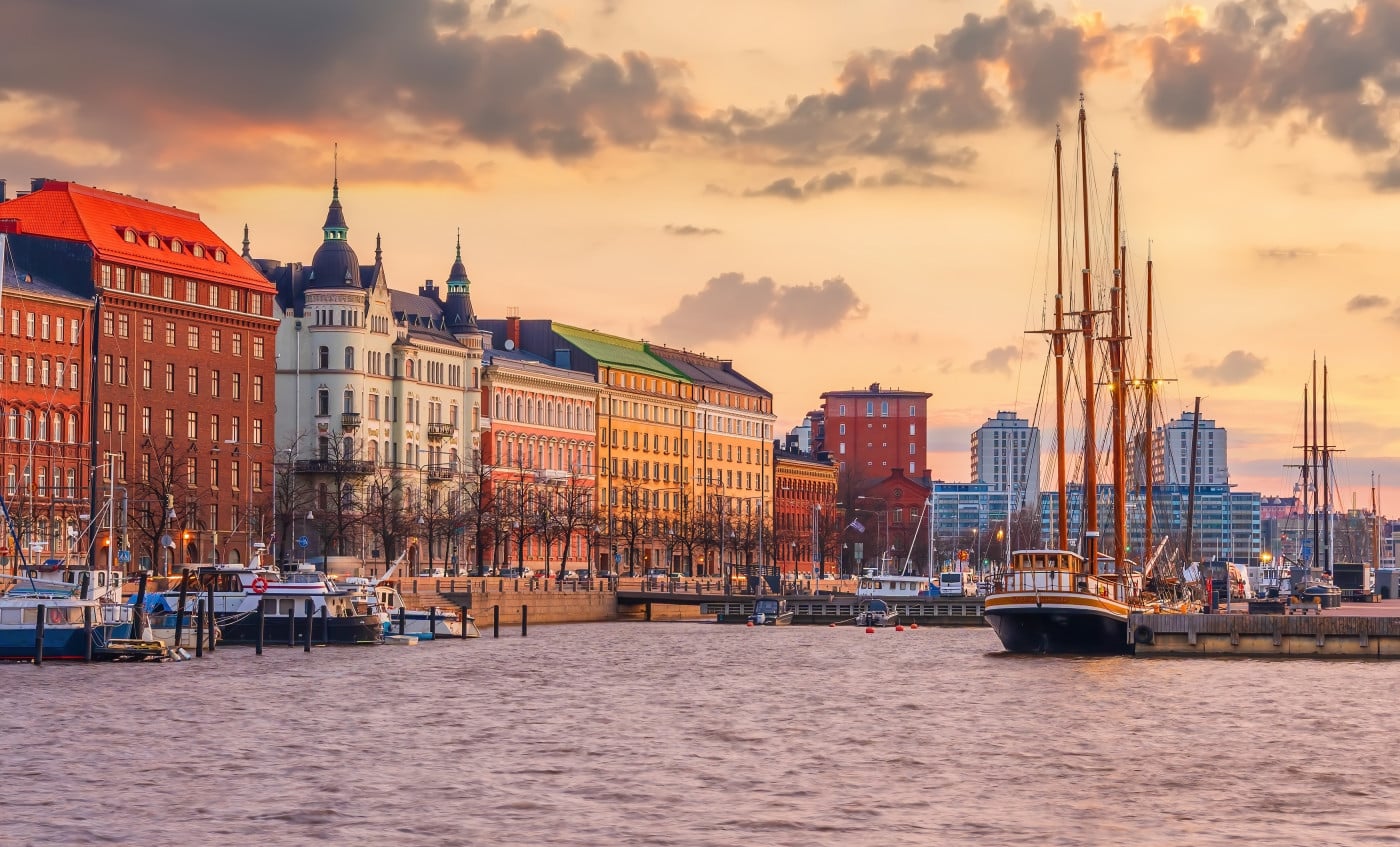 Helsinki skyline