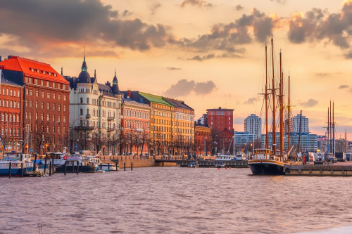 Helsinki skyline