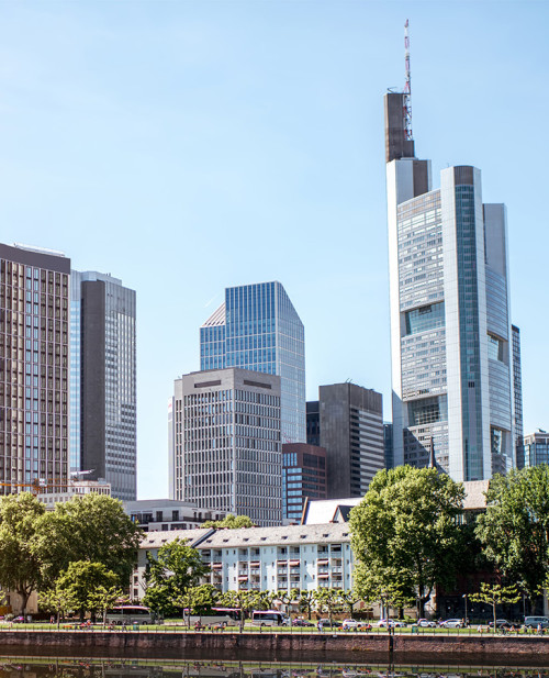 frankfurt cityscape