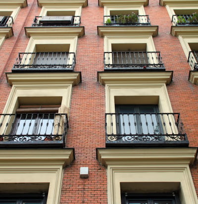Residential apartment block