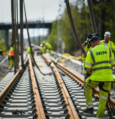 Infrakfraft train construction