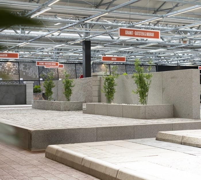 Showroom interior