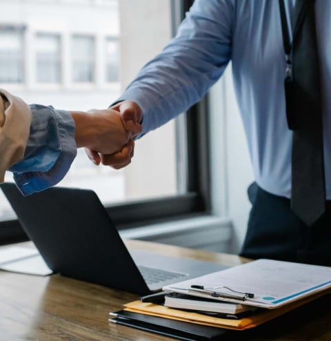 business handshake