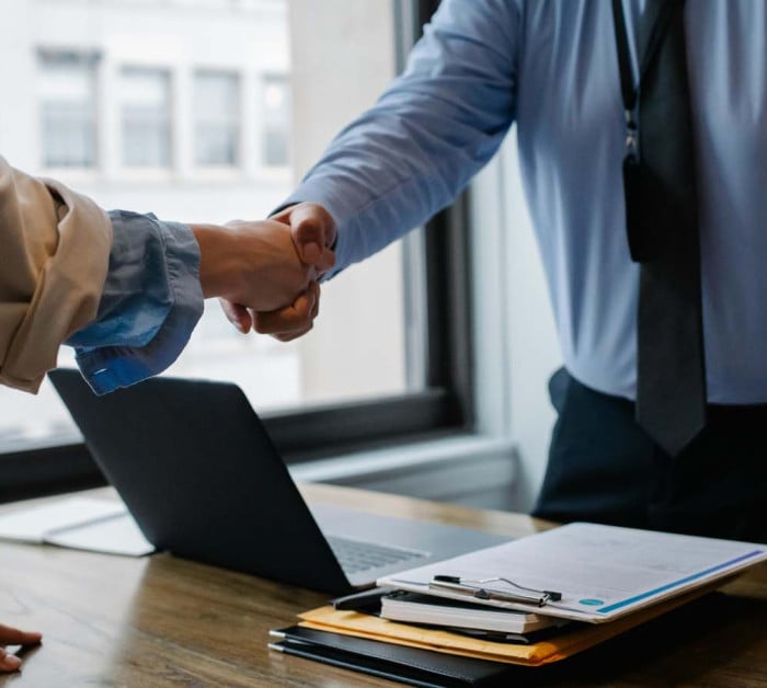 business handshake