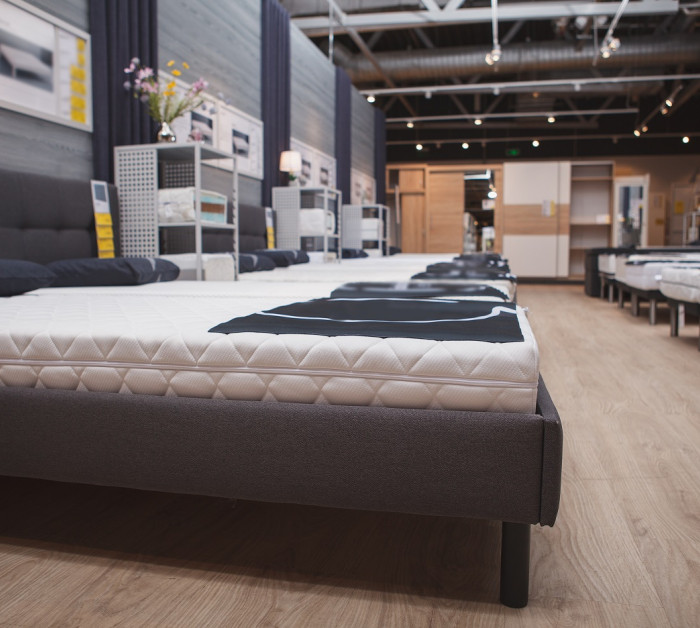 Bed showroom
