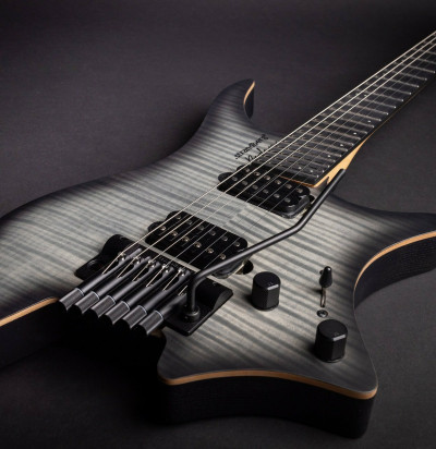strandberg boden prog nx charcoal black trem 6 string headless guitar 3