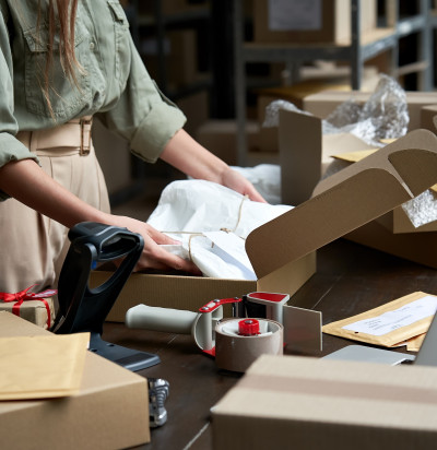 Online clothing dispatch