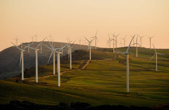 wind turbines