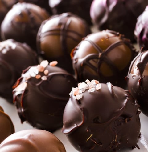 chocolate truffles