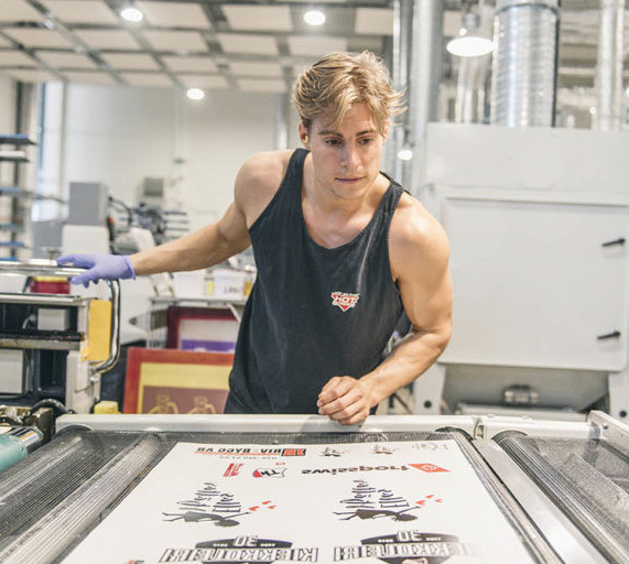 Hot Screen printing