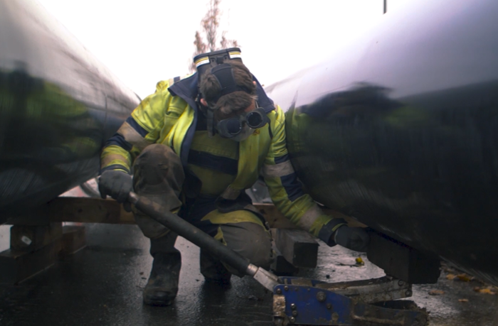 Ostergaard pipes installation
