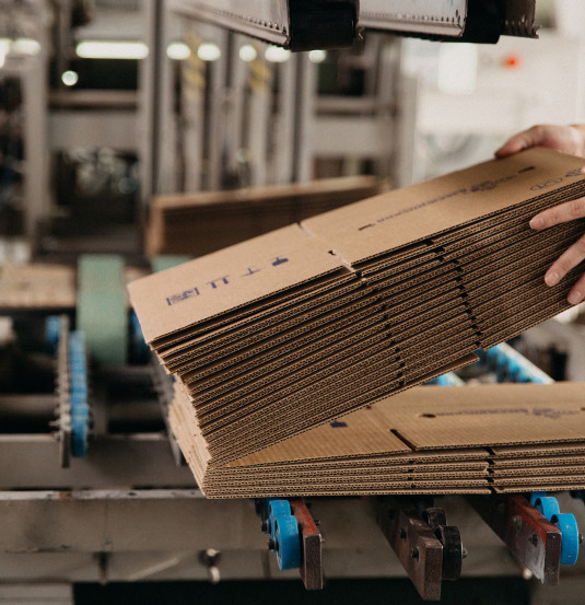 Corrugated cardboard