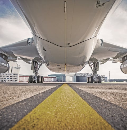 Plane runway