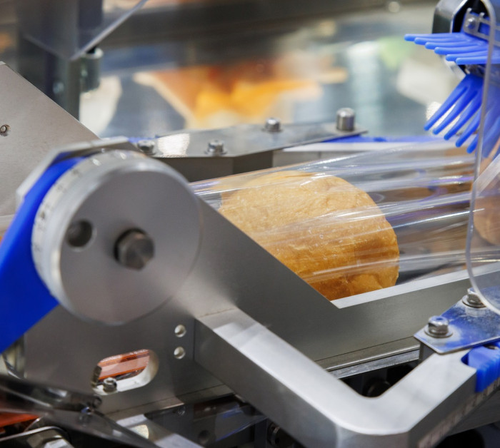baked bread food grade plastic bag production