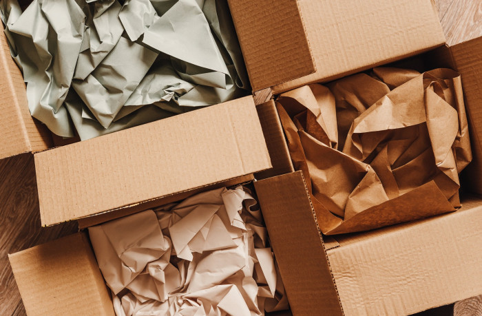 Corrugated cardboard