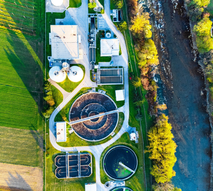 wastewater treatment plant