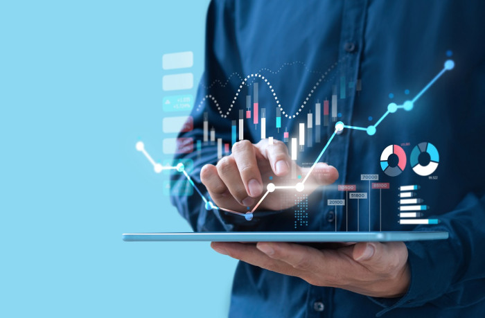 business finance data analytics graph management