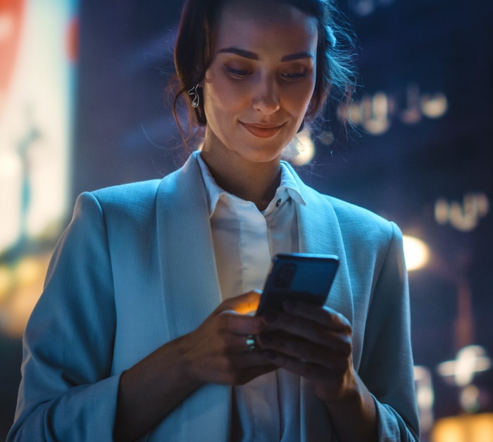 woman phone communication