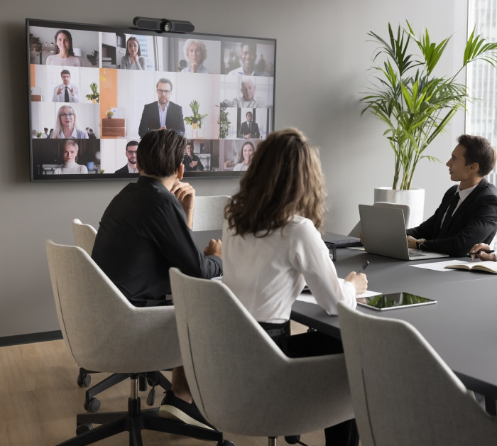 worldwide communication by business using video