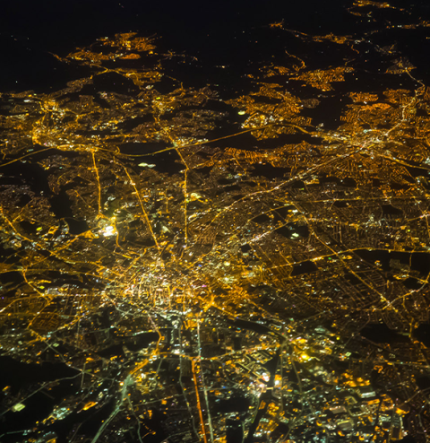 city night showing power grid ML1