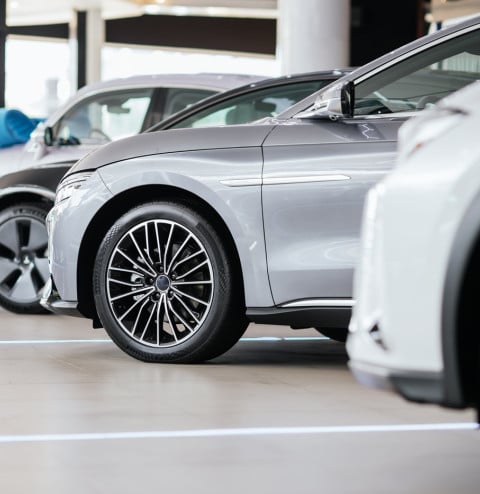 new cars showroom show waiting sale