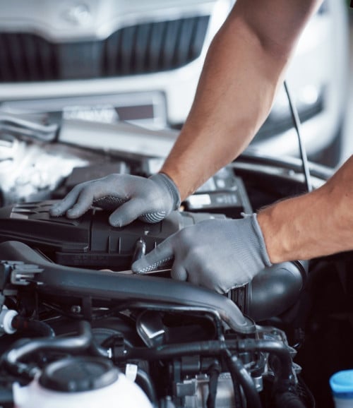 auto mechanic working garage repair service