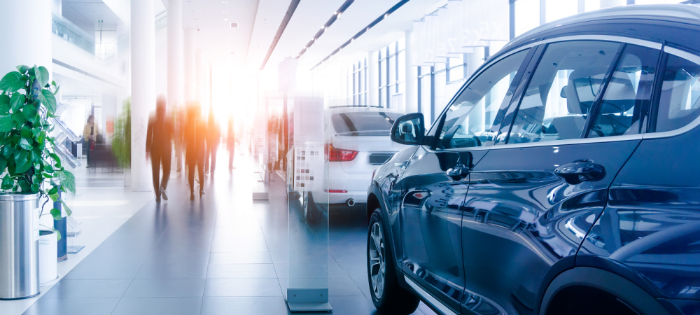 car showroom