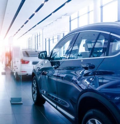 car showroom
