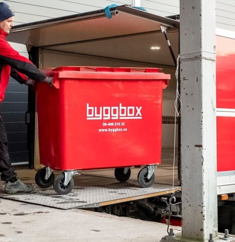 Byggbox bin
