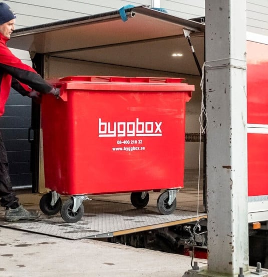 Byggbox bin