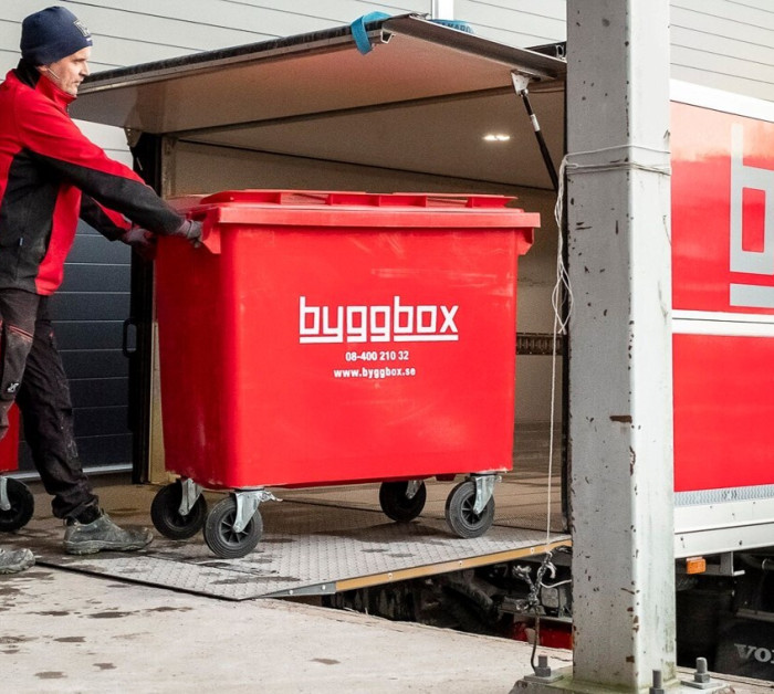 Byggbox bin