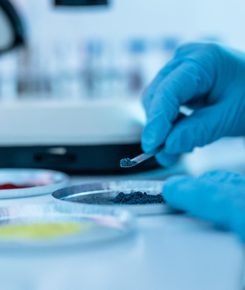 young scientist conducting research investigations chemical