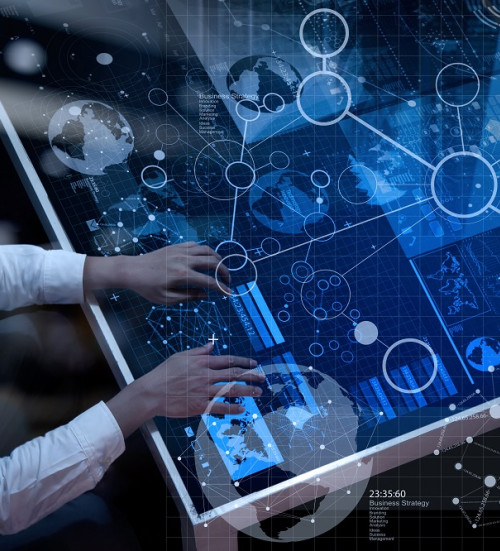 IT touch desk