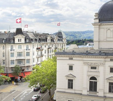 Small Luxury Hotel Ambassador Zurich Zuerich Aussenansicht