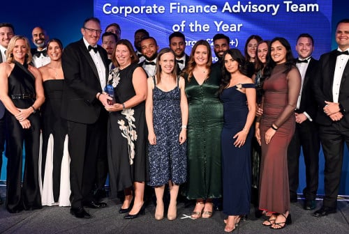 mda25 award finance advisory team 20m plus