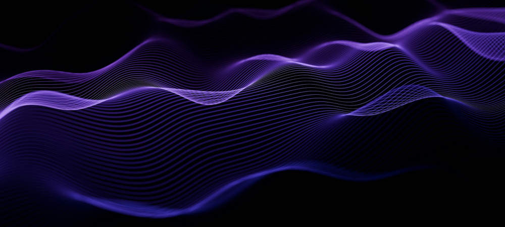 sound wave purple