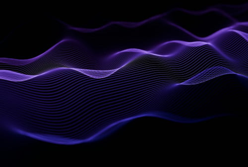sound wave purple